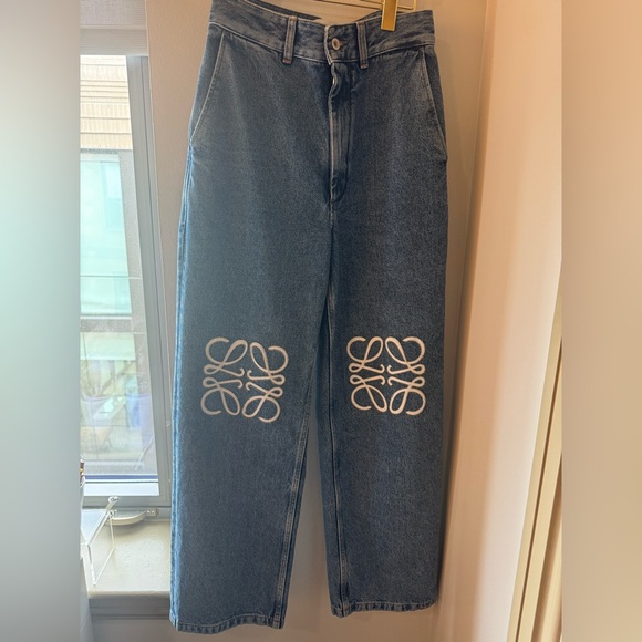Loewe Anagram Baggy Jeans 💯 Authentic - Picture 11 of 11